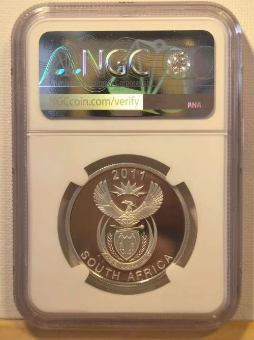 FINEST known with only 3 coins in PF70.  2011 10Cents - GAME RANGER - PF70 ULTRA CAMEO